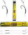 Przypony karpiowe hak nr2 25lbs 23cm UNIWERSAL RIG MIKADO plecionka miękka