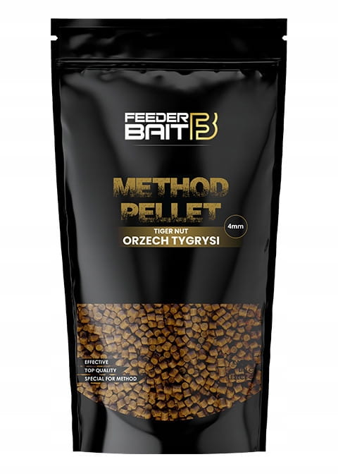 Feeder Bait pellet 4mm ORZECH TYGRYSI method feeder