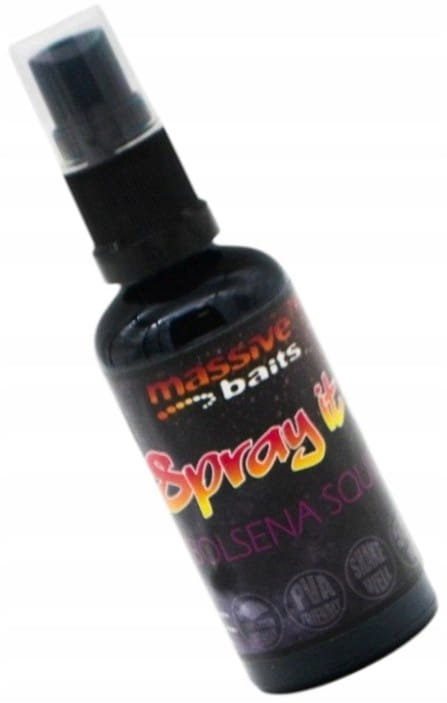 Massive Baits BOLSENA SQUID Spray dopalacz booster do kulek 50ml mocny