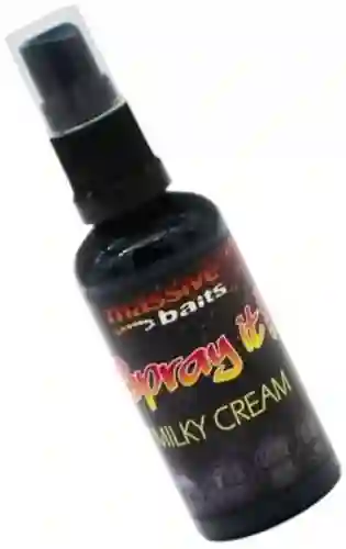 Massive Baits MILKY CREAM Spray dopalacz booster do kulek 50ml mocny