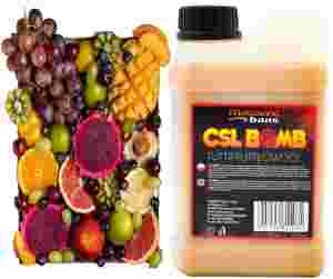 CSL boomb TUTTI FRUTTI Zalewa Booster Liquid karpiowy 1L MASSIVE BAITS