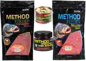 Zestaw method feeder READY TRUSKAWKA pellet zanęta przynęty