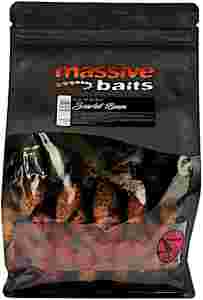 Kulki Proteinowe 14mm 1 kg Massive Baits STRAWBERRY BERGAMOTTA SPECIALS