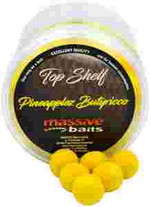 Kulki pop up Massive Baits PINEAPPLEZ BUTRICCO 14mm ANANAS + kwas masłowy