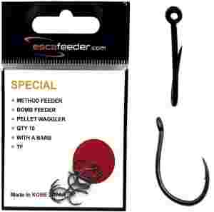 Haczyki zadziorowe Esca Feeder SPECIAL nr12 method feeder 10szt