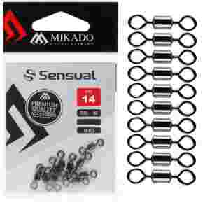 Krętlik rolkowy nr 14 Mikado 15mm 25kg opakowanie 10szt