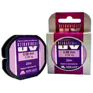 Żyłka przyponowa 25m / 0,14 mm soft MIKADO ULTRAVIOLET 2.55 kg