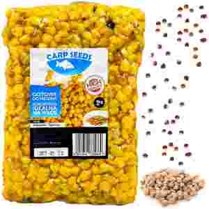 Kukurydza naturalna ORZECH TYGRYSI 1kg Carp Seeds gotowe ziarna wędkarskie