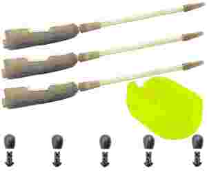 ZESTAW 3x Podajnik 50g SZYBKOZŁĄCZKA + FOREMKA method feeder PELLET PRO