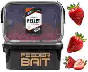 Feeder Bait pellet gotowy w wiaderku TRUSKAWKA method feeder killer 600g