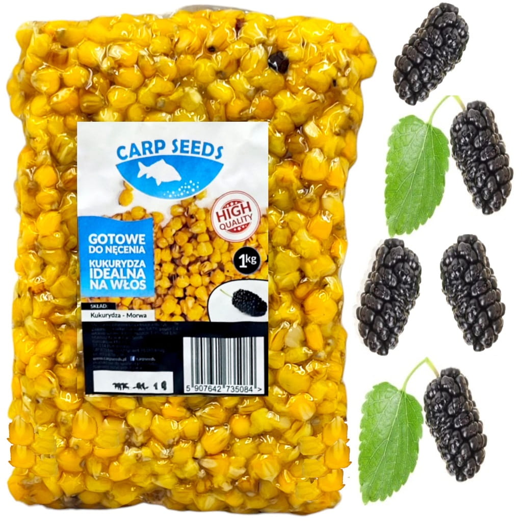 Kukurydza naturalna ANANAS 1kg Carp Seeds gotowe ziarna wędkarskie