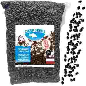 RZEPIK KONOPIE zanetowe 1kg MIKS R Carp Seeds gotowe ziarna wędkarskie