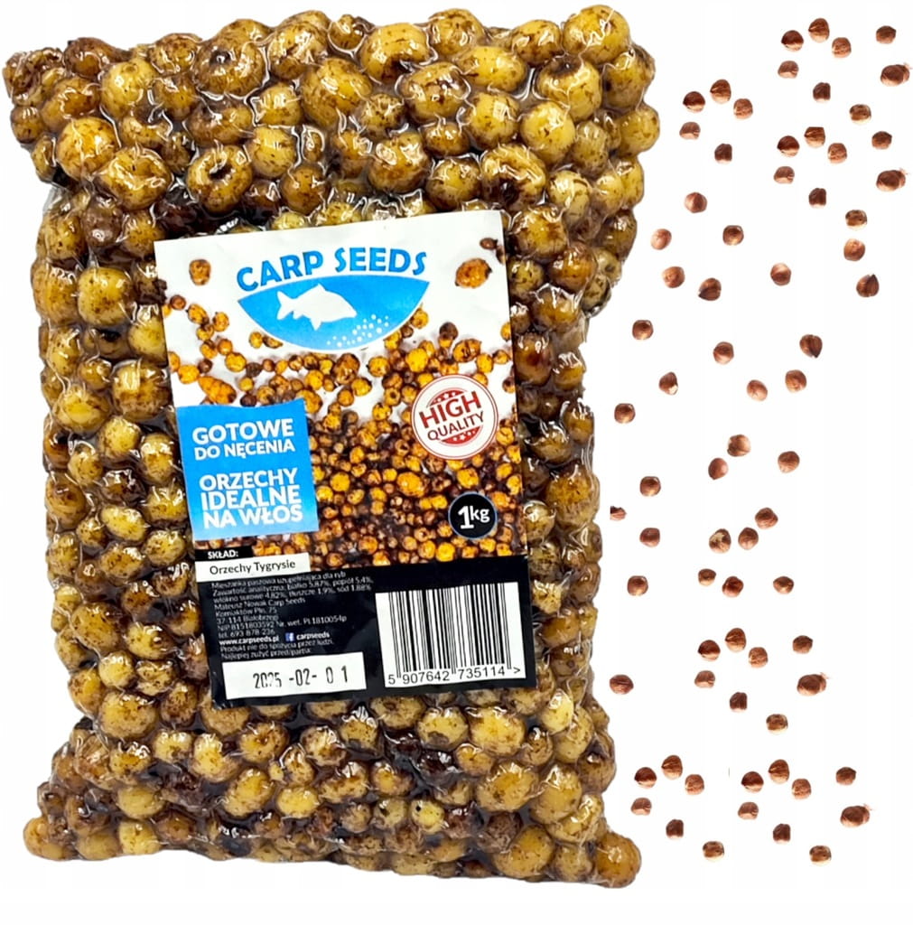 Konopie kukurydza przenica orzechy Carp Seeds Miks T gotowe ziarna