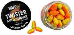 Twister Mini Ślimaki Feeder Bait CZOSNEK ŚLIWKA