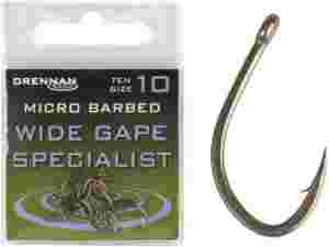 Haczyki WIDE GAPE SPECIALIST drennan nr8 zadzior