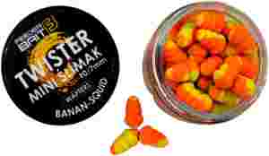Twister Mini Ślimaki Feeder Bait BANAN SQUID KILER