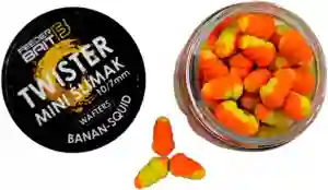Twister Mini Ślimaki Feeder Bait BANAN SQUID KILER