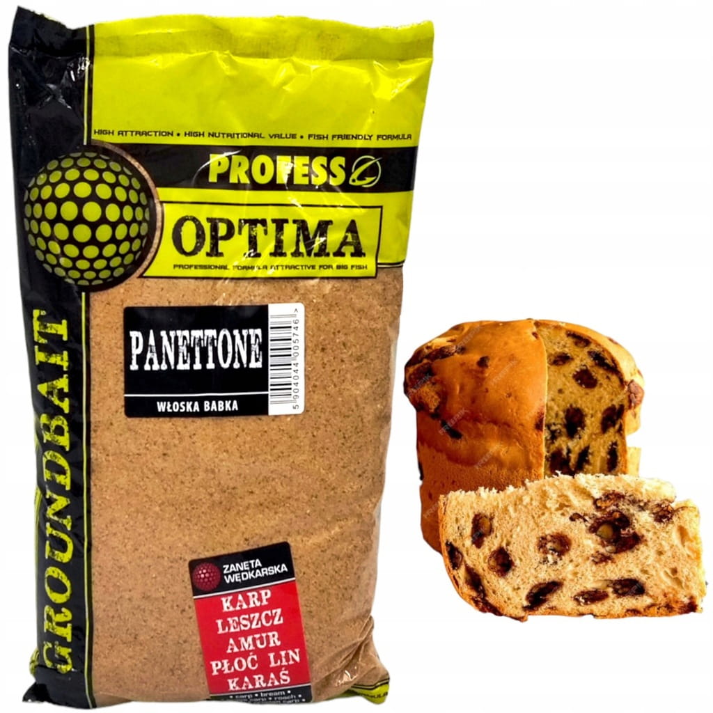 Zanęta wędkarska 1kg Profess Optima WŁOSKA BABKA PANETONE feeder spławik