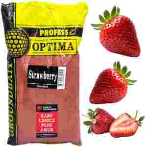 Zanęta wędkarska 1kg Profess Optima TRUSKAWKA feeder grunt spławik