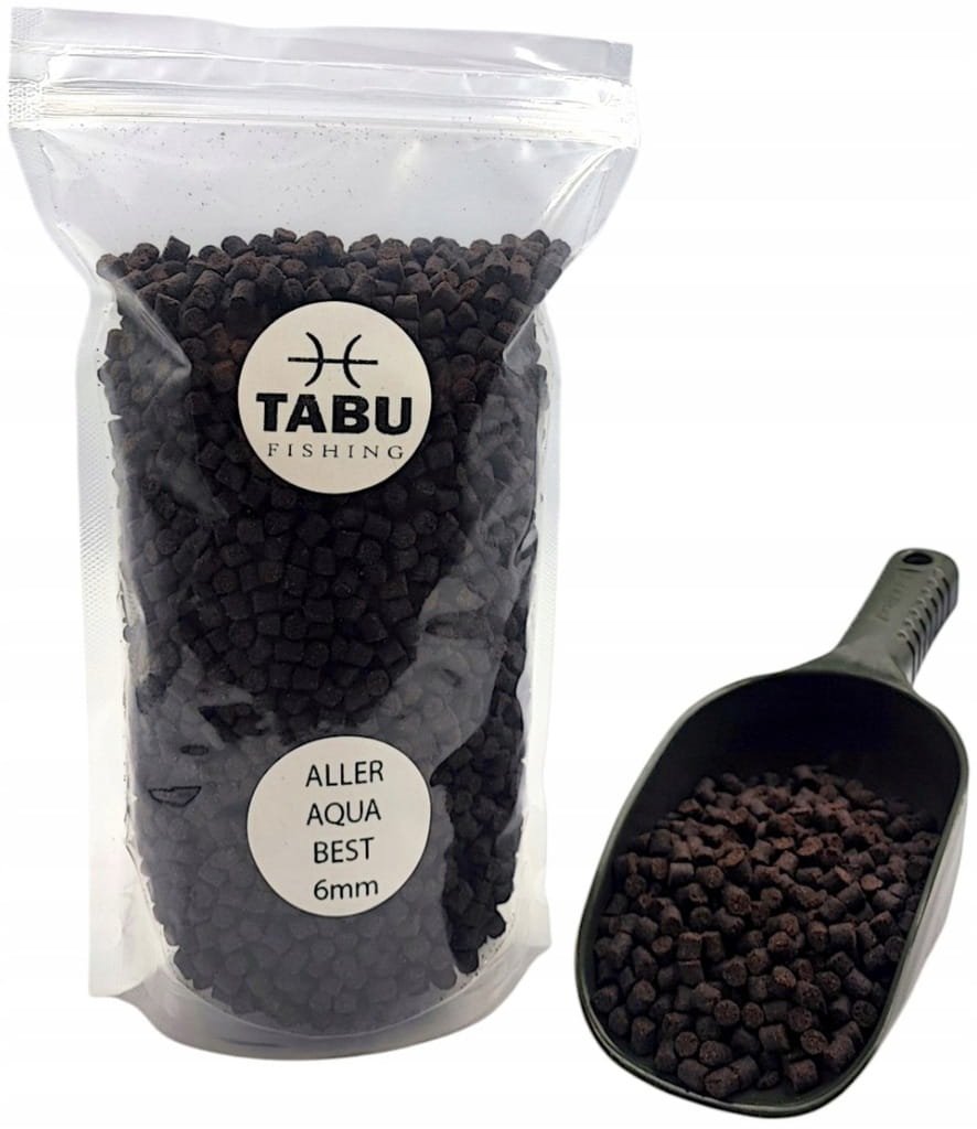 ALLER AQUA BEST 6 mm Pellet wędkarski zanętowy tonący method feeder 1kg
