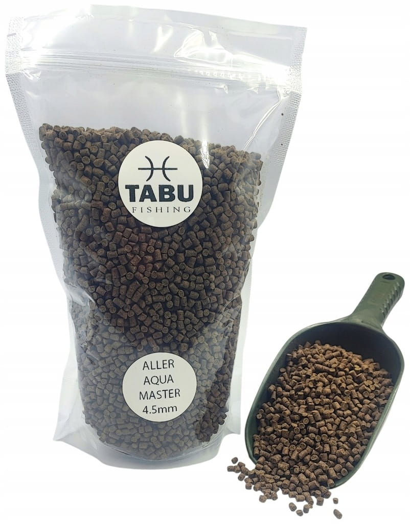 ALLER AQUA MASTER 4.5mm Pellet wędkarski zanętowy tonący method feeder 1kg