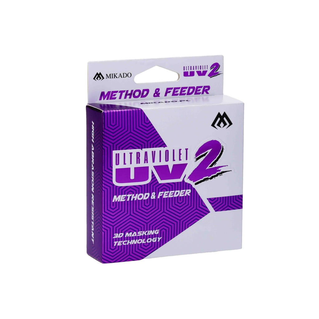 Żyłka wędkarska na kołowrotek method feeder mikado 0.20mm 300 m ULTRAVIOLET