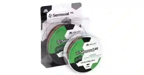 Żyłka wędkarska na kołowrotek method feeder mikado 0.18 mm 300 m brązowa