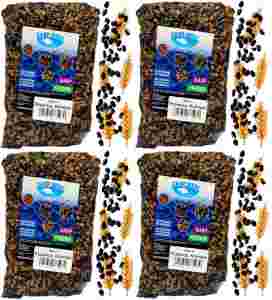 4x Ziarna zanętowe gotowe karpiowe PSZENICA KONOPIA MIKS P 1kg Carp Seed