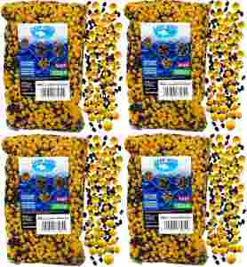 4x Ziarna zanętowe gotowe karpiowe Łubin konopia MIKS L 1kg Carp Seed