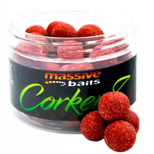 Kulki Proteinowe HAKOWE CORKERZ Massive Baits STRAWBERRY 18mm 300ml