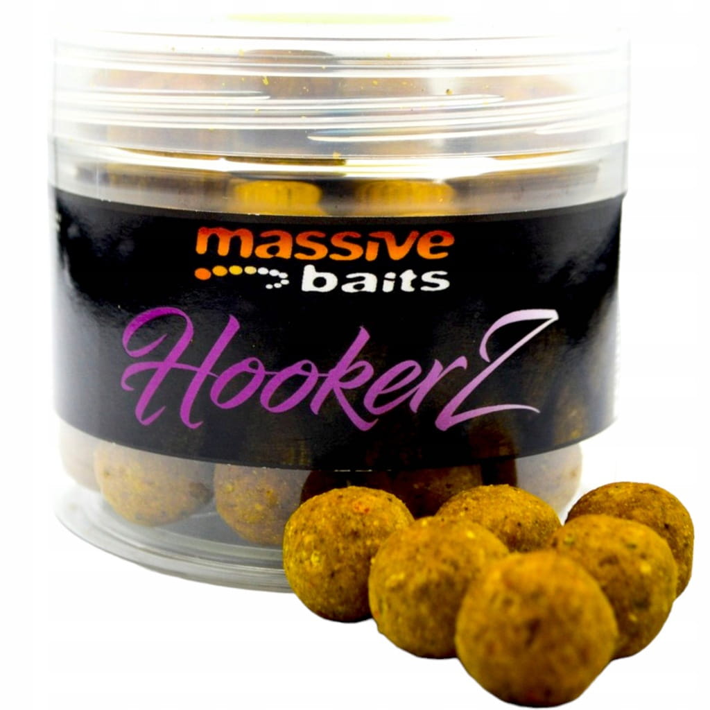 Kulki Proteinowe HAKOWE HOOKERZ Massive Baits STRAWBERRY 18mm 300ml