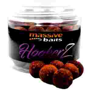 Kulki Massive Baits Hookerz STRAWBERRY BERGAMOTTA 18mm hakowe 300ml