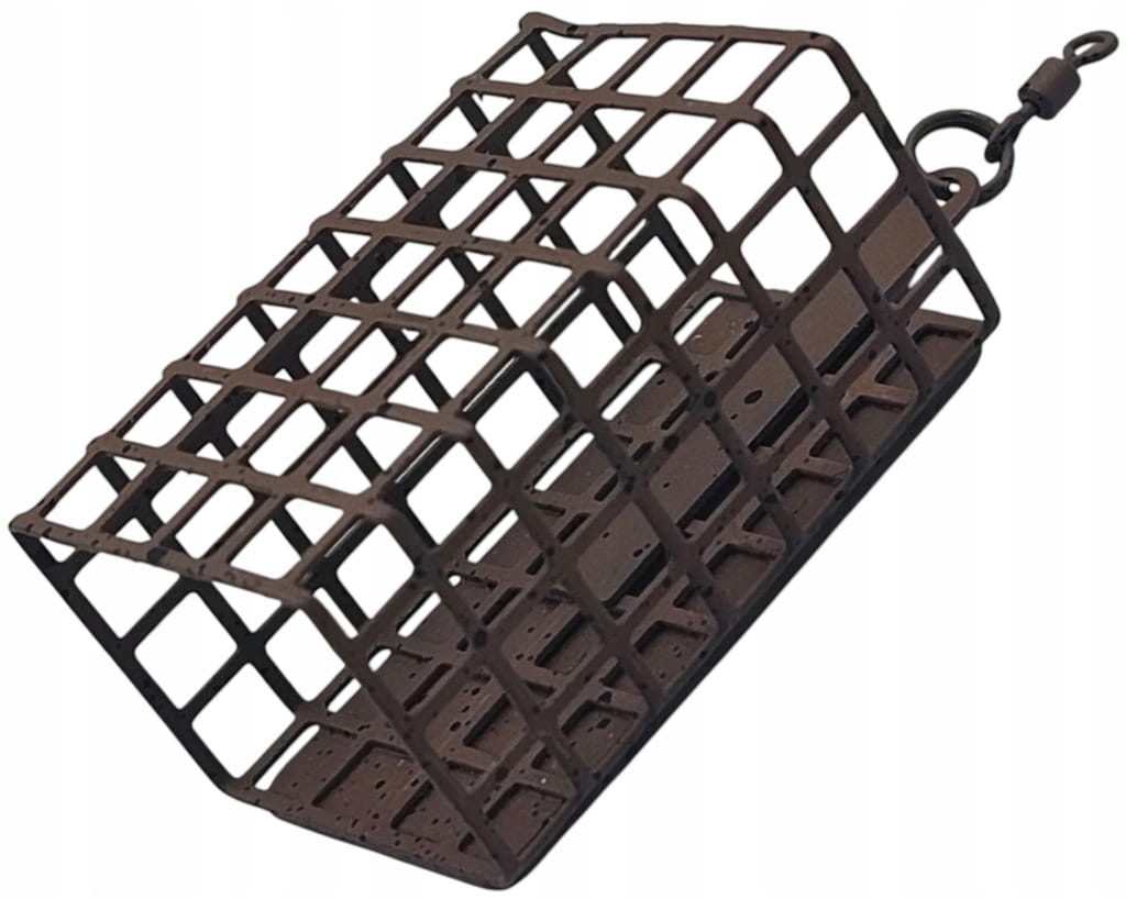 koszyk koszyczek zanętowy 40g kwadratowy stalowy eco