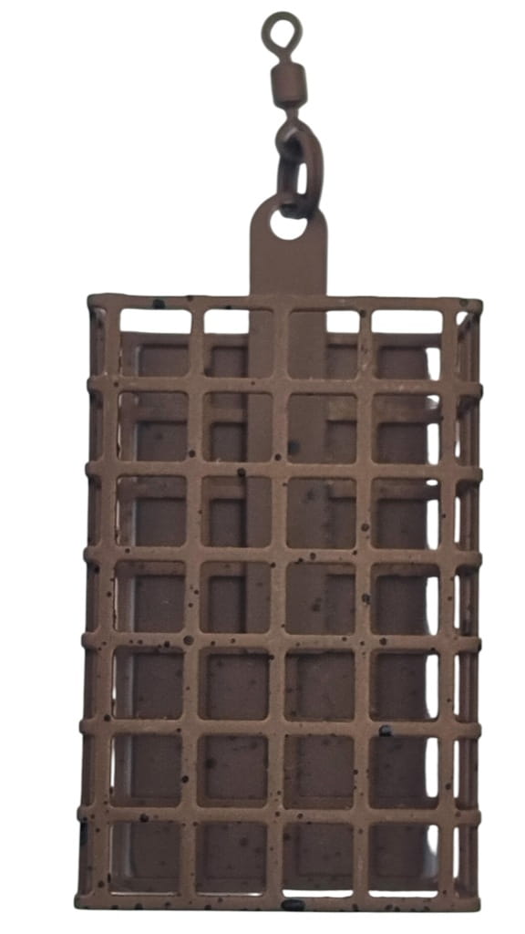 koszyk koszyczek zanętowy 40g kwadratowy stalowy eco