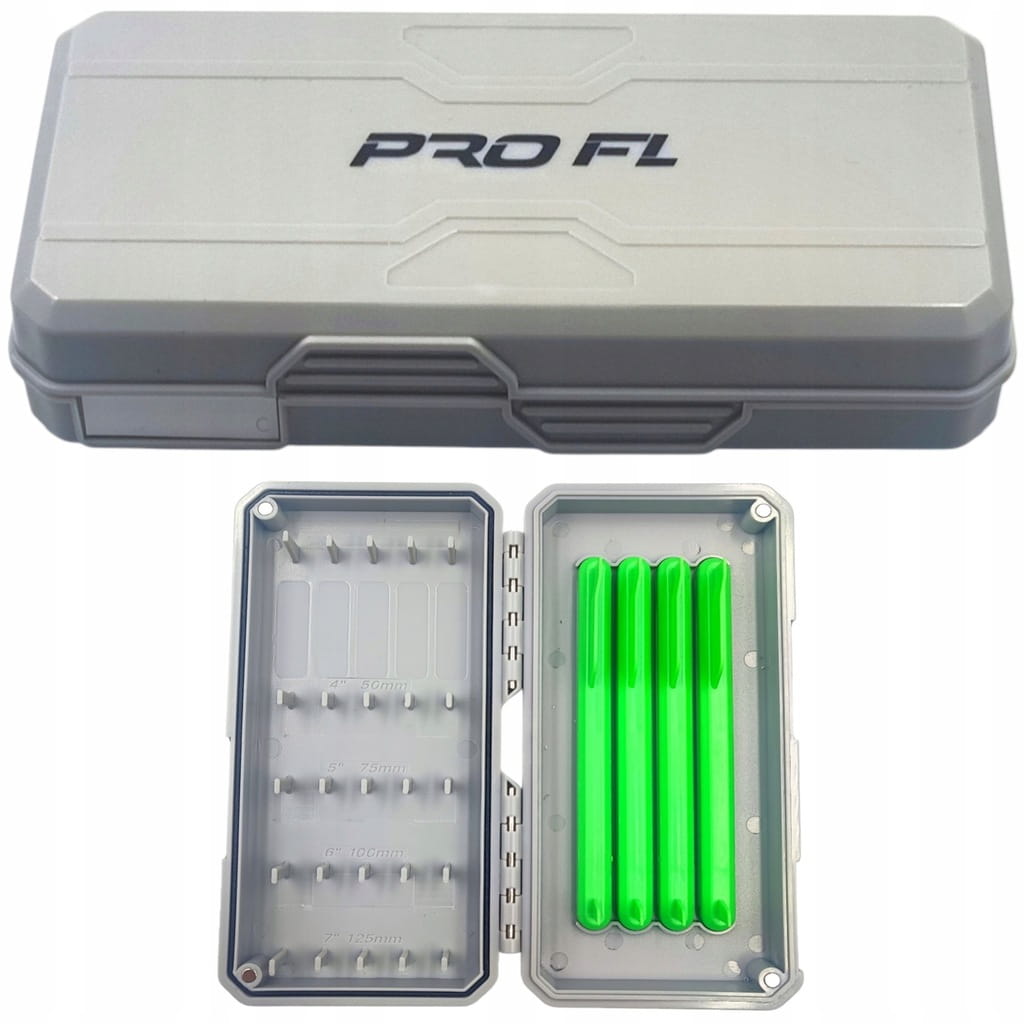 Pudełko na przypony method feeder magnetyczne PRO FL Rig Box wodoszczelne