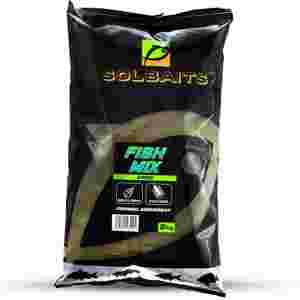 Zanęta wędkarska Solbaits Fish Mix Green 2kg method feeder killer