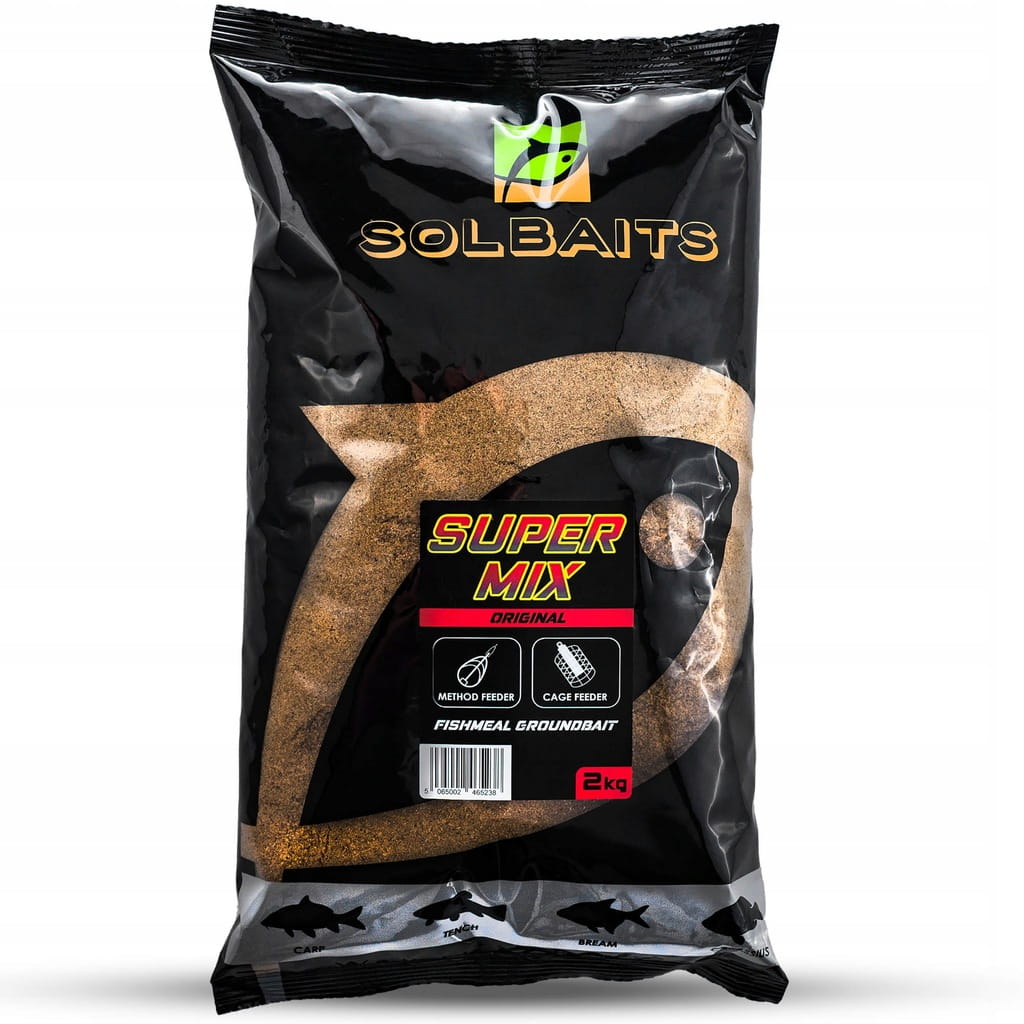Zanęta wędkarska Solbaits Fish Mix Dark 2kg method feeder killer
