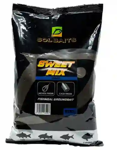 Zanęta wędkarska Solbaits Sweet Mix Dark 0.8kg method feeder killer