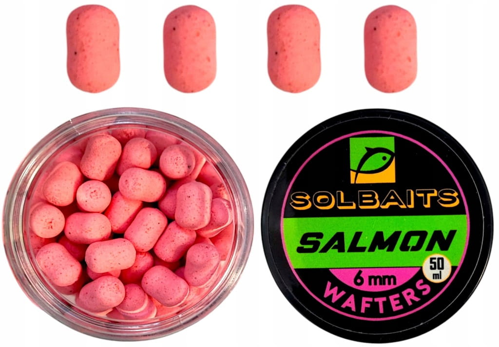 Wafters Solbaits Salmon 6mm przynęty method feeder killer 50ml