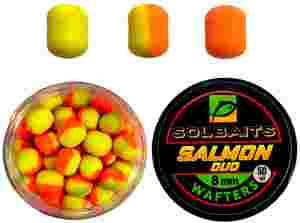 Wafters Solbaits Salmon Duo 8mm Orange - Yellow method feeder killer