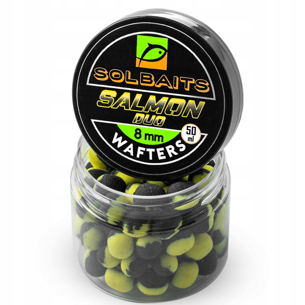 Wafters Solbaits Salmon Duo 8mm Orange - Yellow method feeder killer