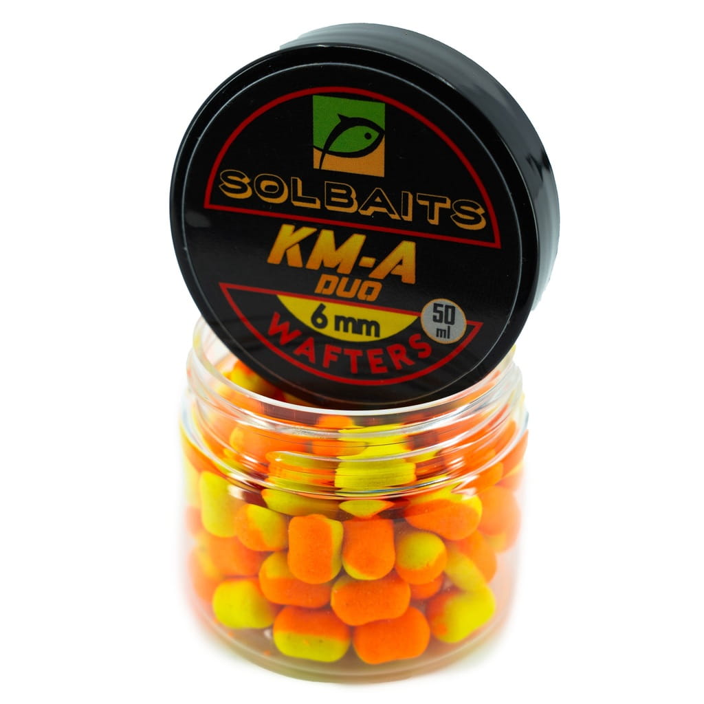 Wafters Solbaits Salmon Duo 8mm Orange - Yellow method feeder killer