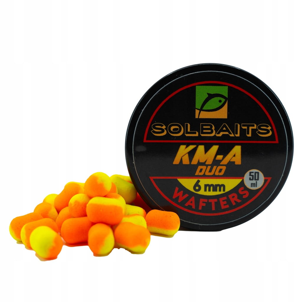 Wafters Solbaits Salmon Duo 8mm Orange - Yellow method feeder killer