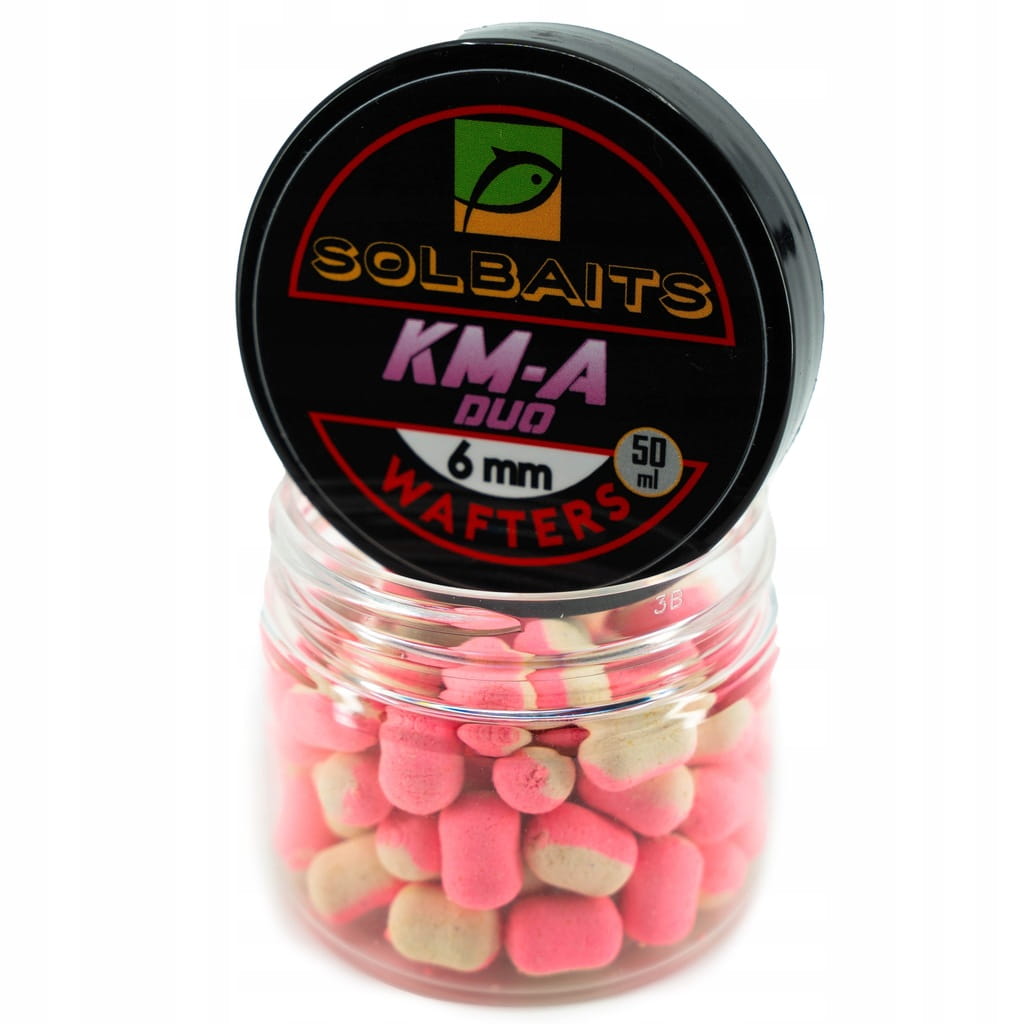 Wafters Solbaits Salmon Duo 8mm Orange - Yellow method feeder killer