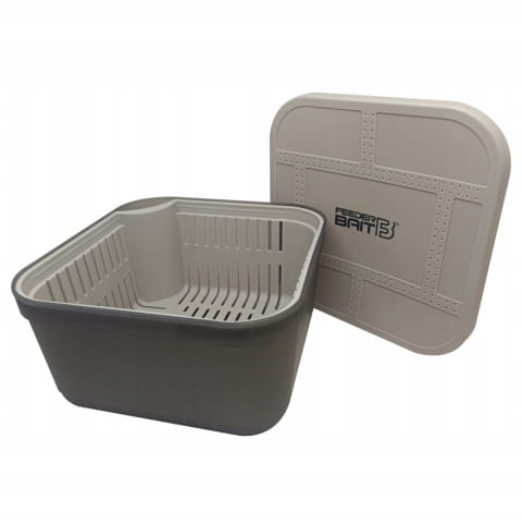 Feeder Bait zestaw do namaczania pelletu sitko + pojemnik 1.9L