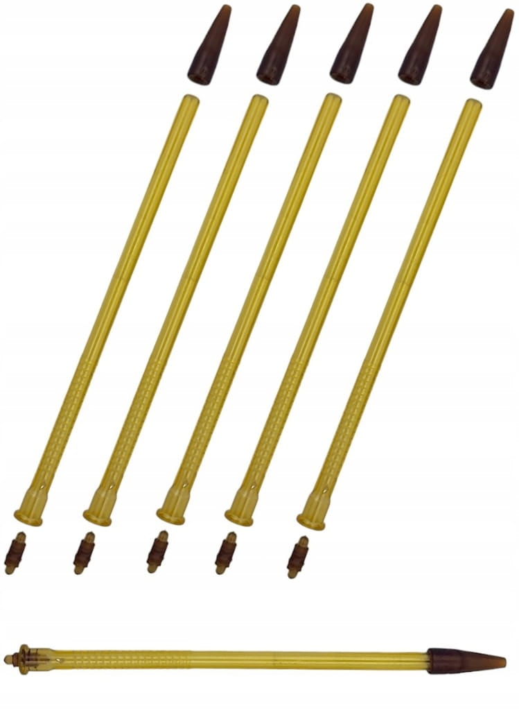Zestaw 5szt LOTKA rurka do podajników ARC QTS 15cm wymiennych