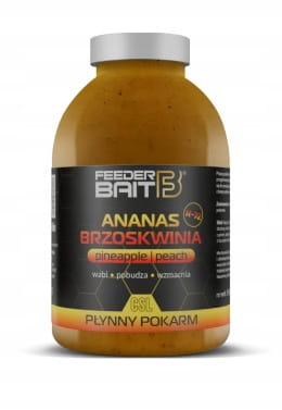 Zalewa feeder bait KRAB TRUSKAWKA płynny pokarm 250ml