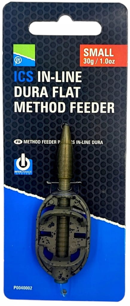 Podajnik PRESTON koszyk koszyczek ICS Inline Dura Flat S 20g Method Feeder