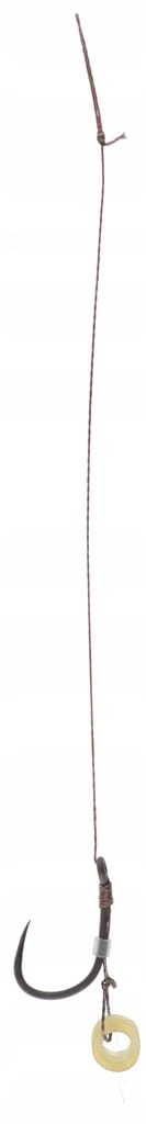 Przypon przypony 10cm z gumką hak nr8 bez zadziorowy method feeder plecion