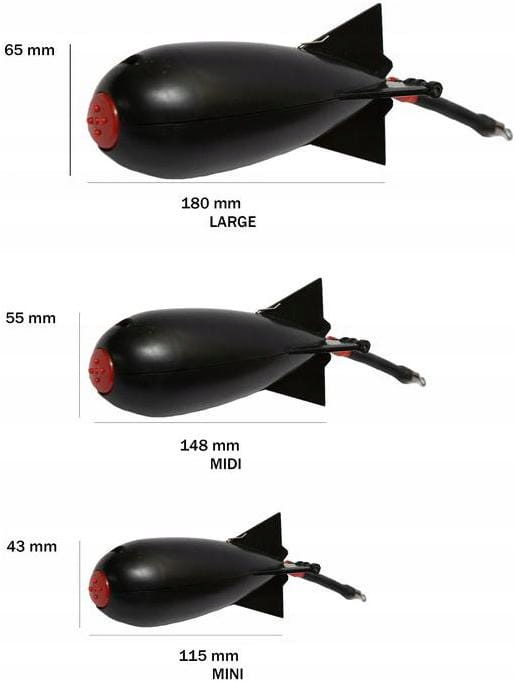 Rakieta zanętowa S TYPU SPOMB 11.5cm DO NĘCENIA